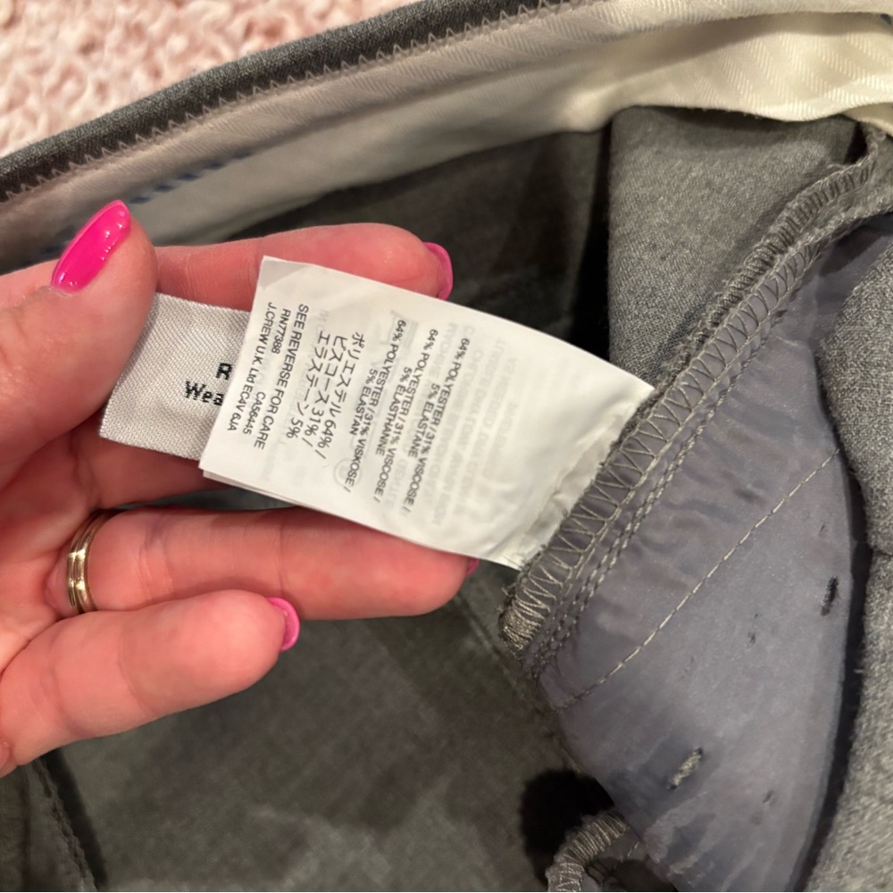 J. Crew Women’s Gray Dress Pants - Picture 3 of 5